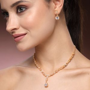 Eternal Glow Pendant with Studs