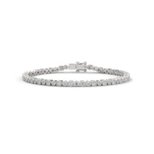 Sparkling Tennis Bolt Lab Grown Diamond Bracelet