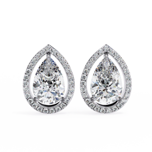 Luxury Heavens Whisper Pear Stud Earrings for Every Occasion