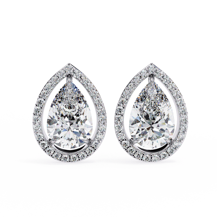 Luxury Heavens Whisper Pear Stud Earrings for Every Occasion