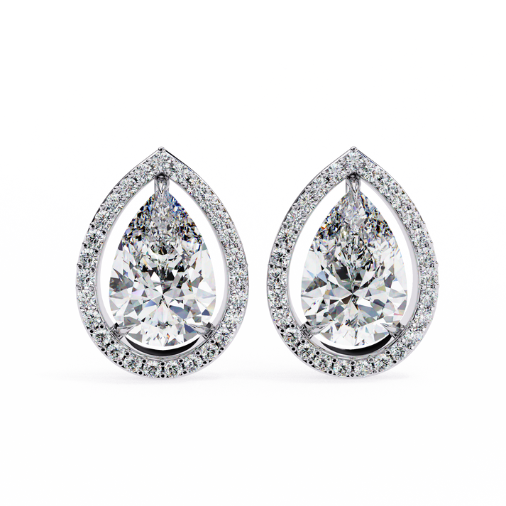 Luxury Heavens Whisper Pear Stud Earrings for Every Occasion