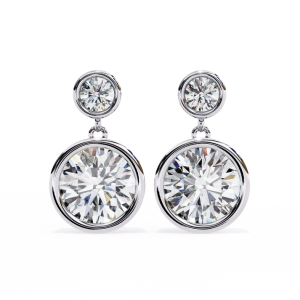 Eclipse Elegance Earrings – Premium Lab Grown Diamond Jewelry
