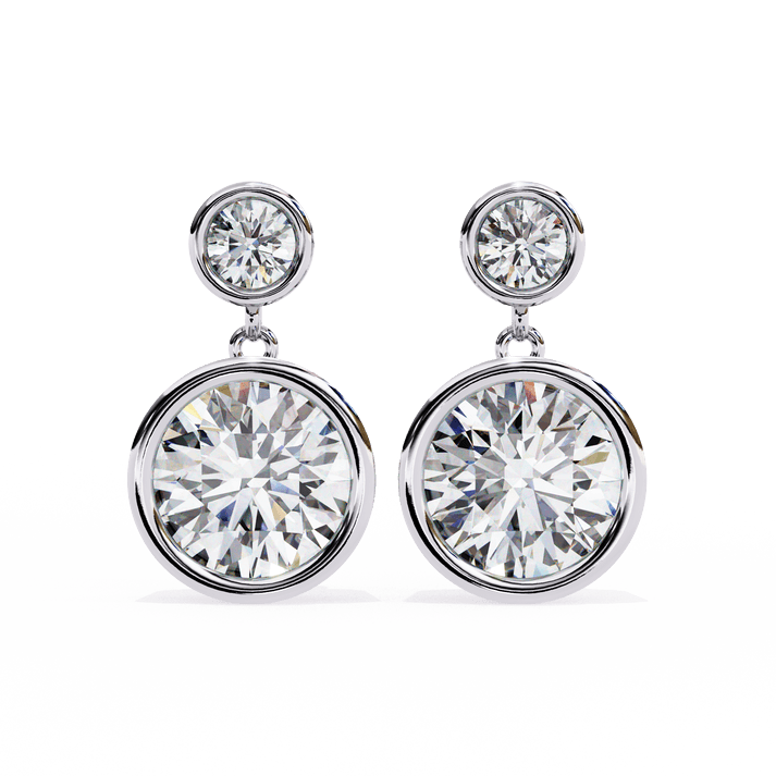 Eclipse Elegance Earrings – Premium Lab Grown Diamond Jewelry