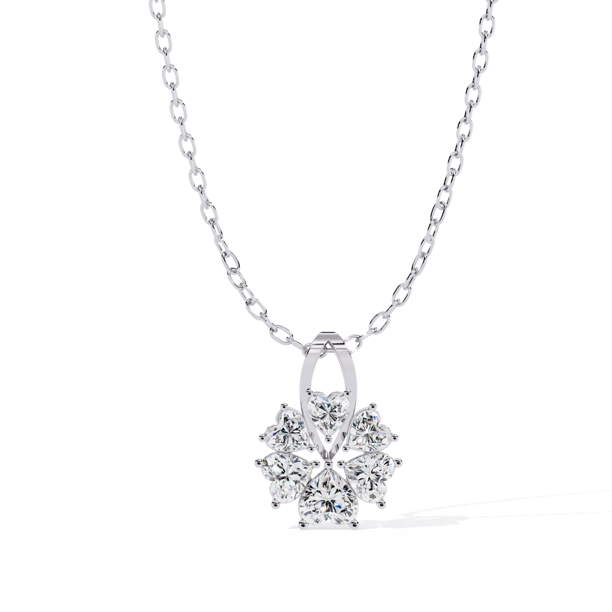 Erasmus Pendant | Elegant Diamond Pendant Jewellery Online